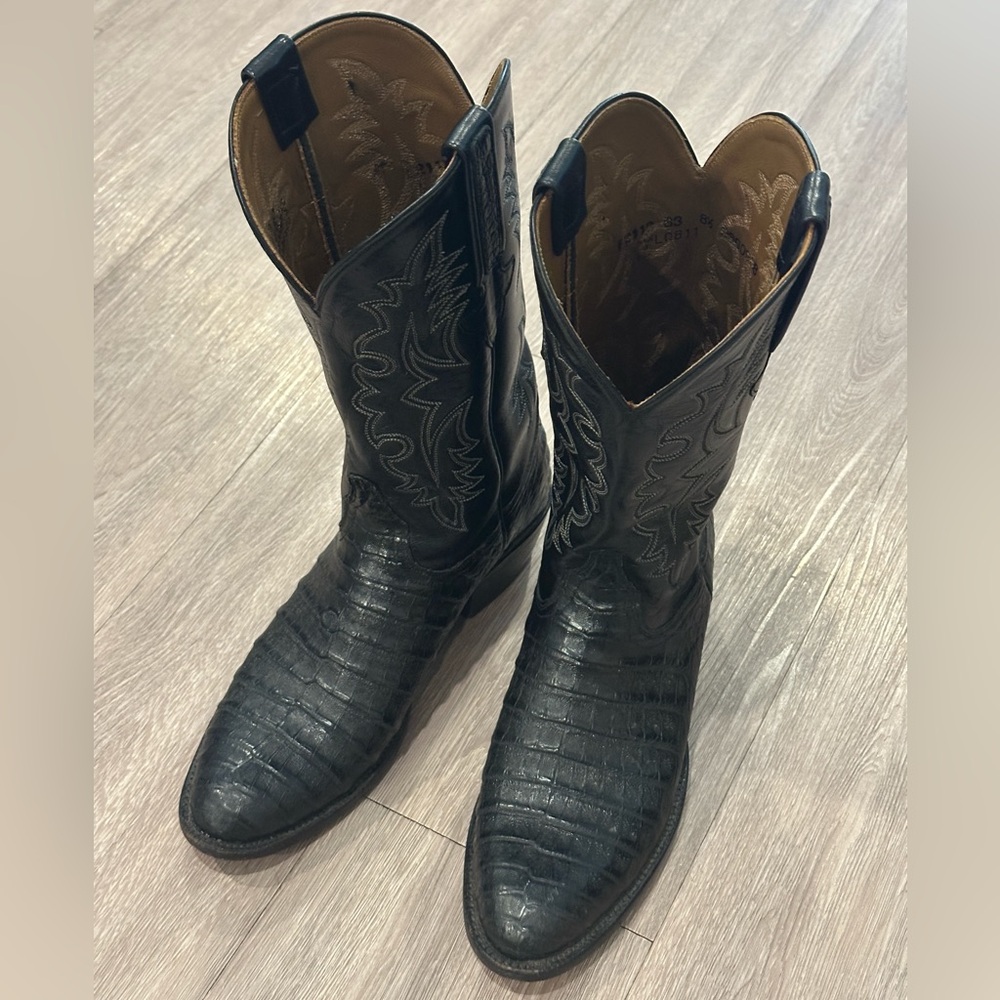 Lucchese Men’s Crocodile Boot